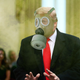 Illustration for article titled ‘You Have Disappointed Me,’ Trump Tells Room Full Of Supporters While Strapping On Gas Mask